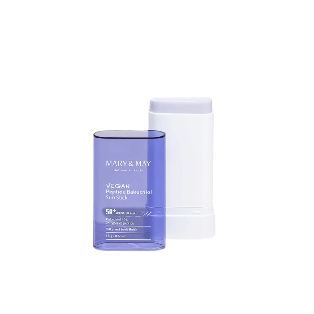 Mary and Mary vegan peptide bakuchiol sun stick arisu beauty