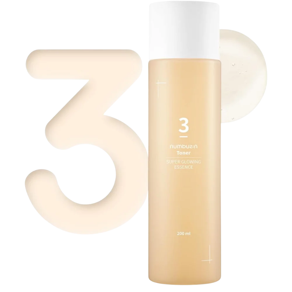 Numbuzin no3 super glowing essence toner