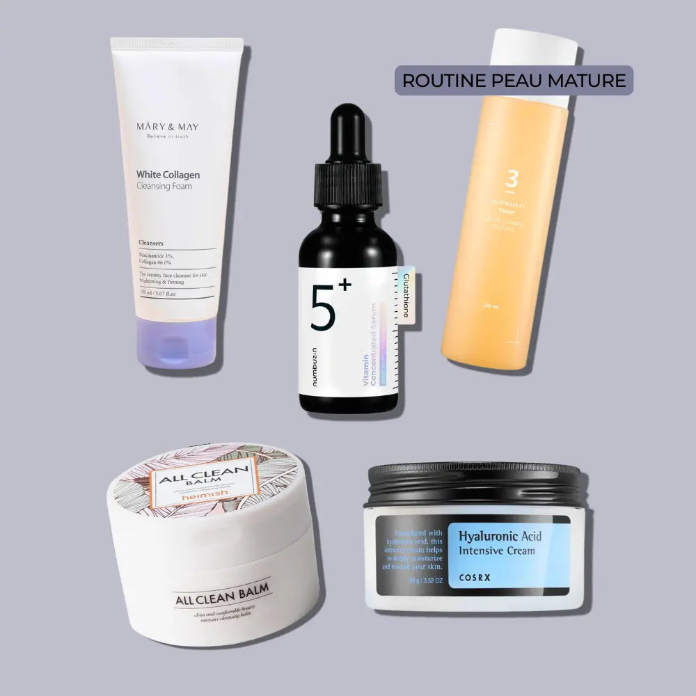 Routine Coréenne Peau Mature