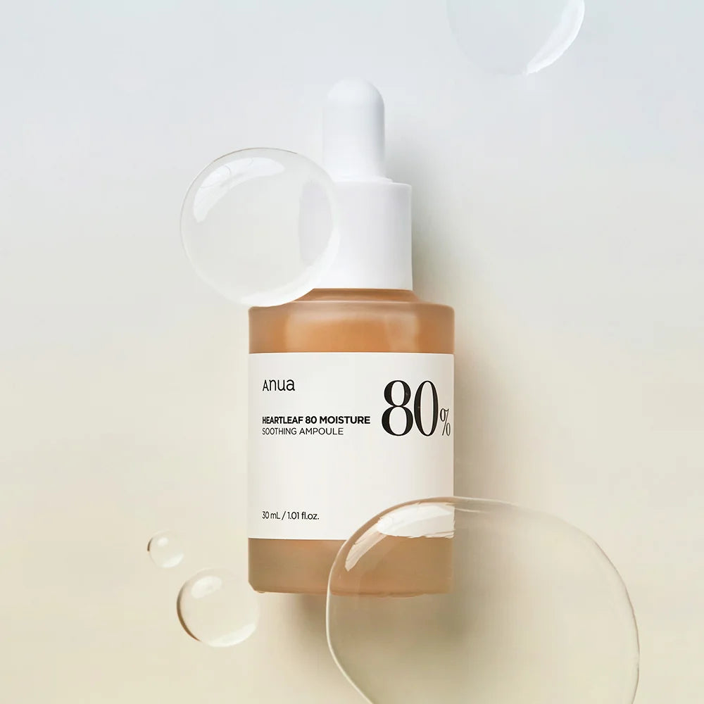 anua heartleaf 80% moisture soothing ampoule arisu beauty