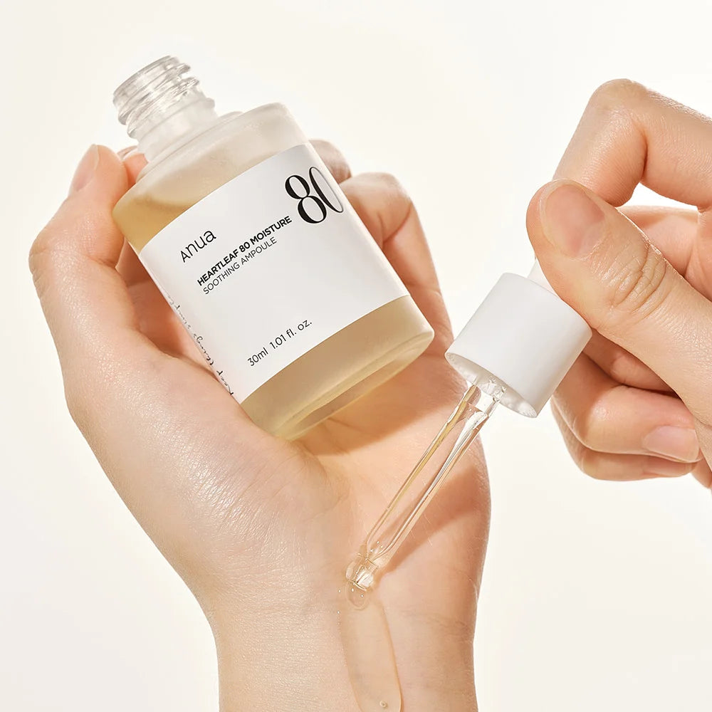anua heartleaf 80% moisture soothing ampoule arisu beauty
