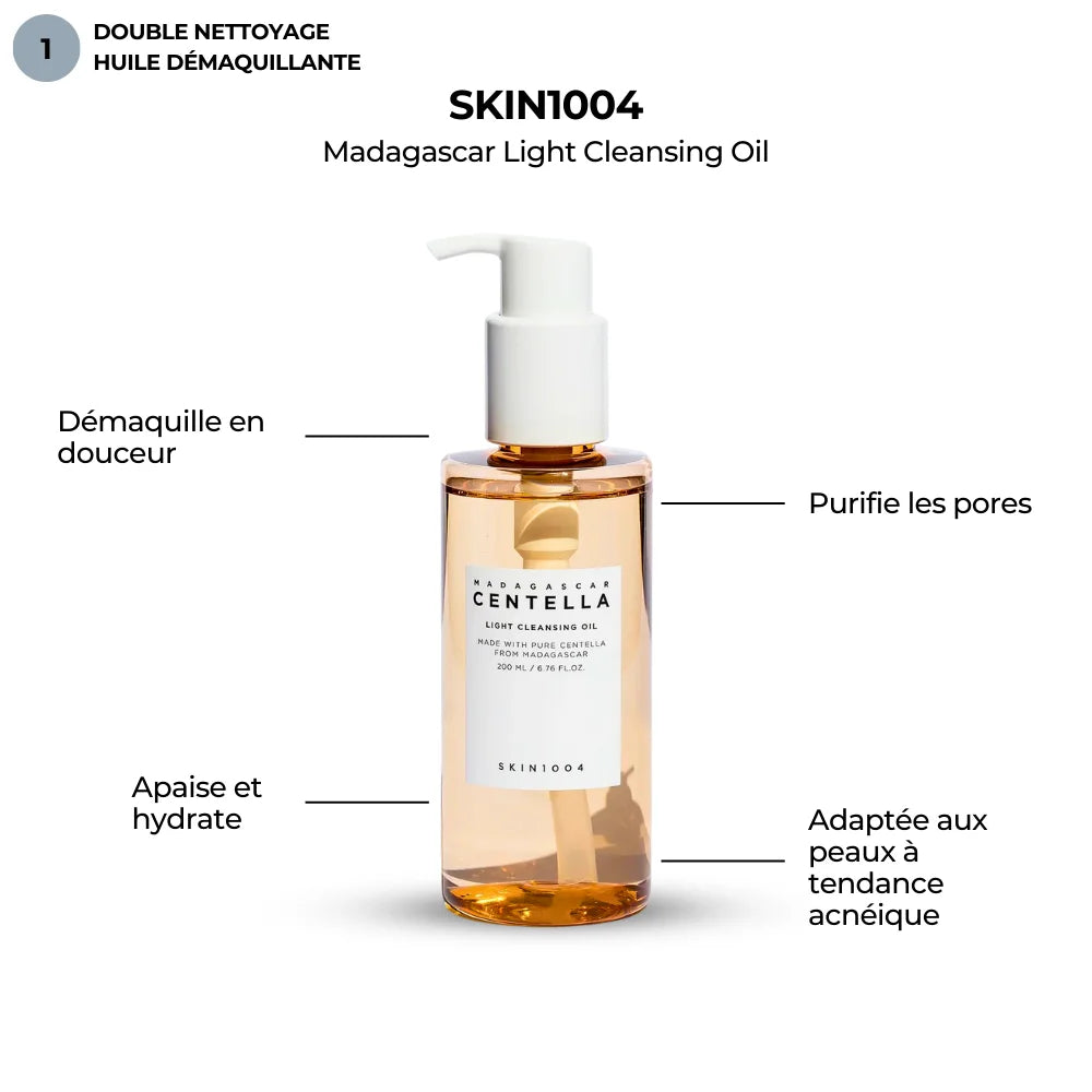Coffret skincare coréenne essentiel