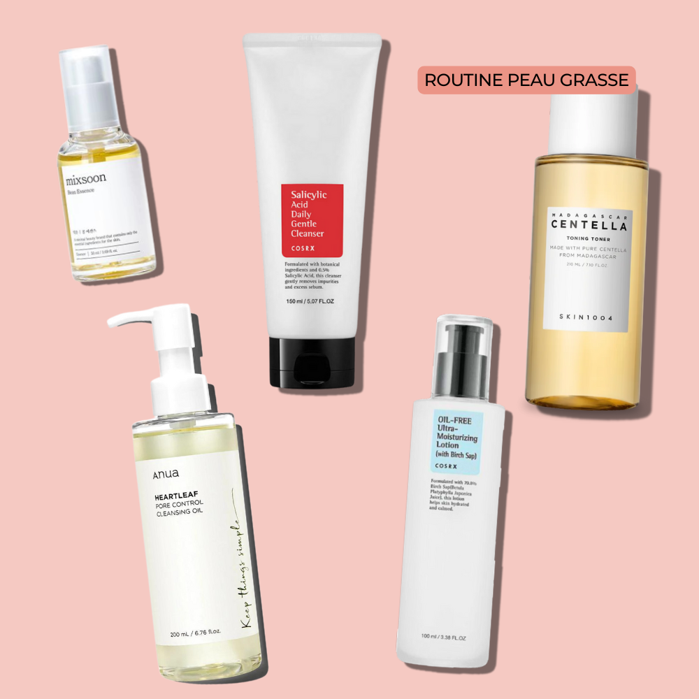 Routine Coréenne Peau Grasse