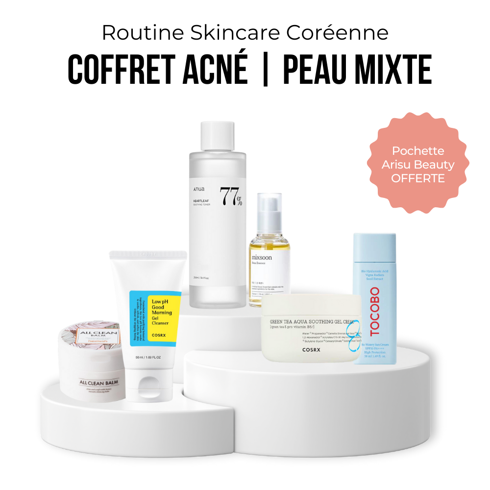 Coffret Skincare Coréenne Acné