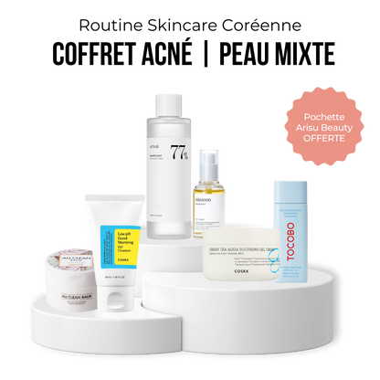 Coffret Skincare Coréenne Acné