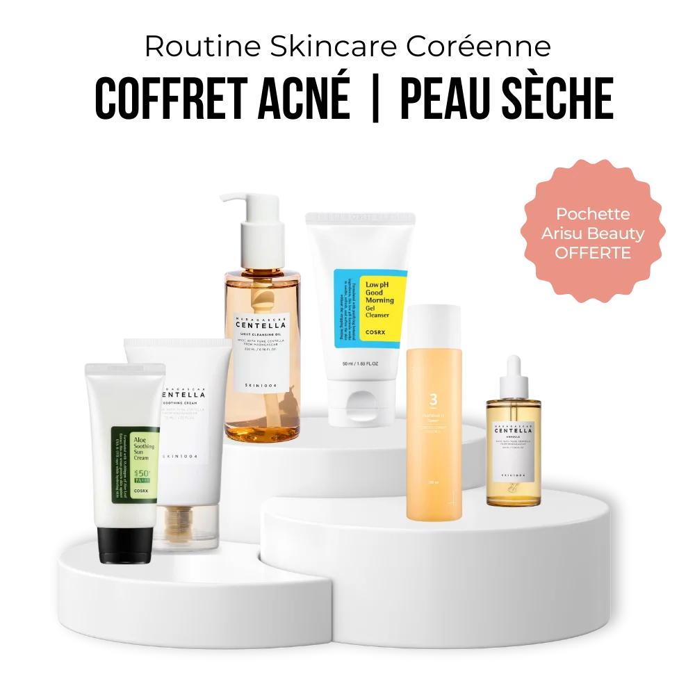 Coffret Skincare Coréenne Acné