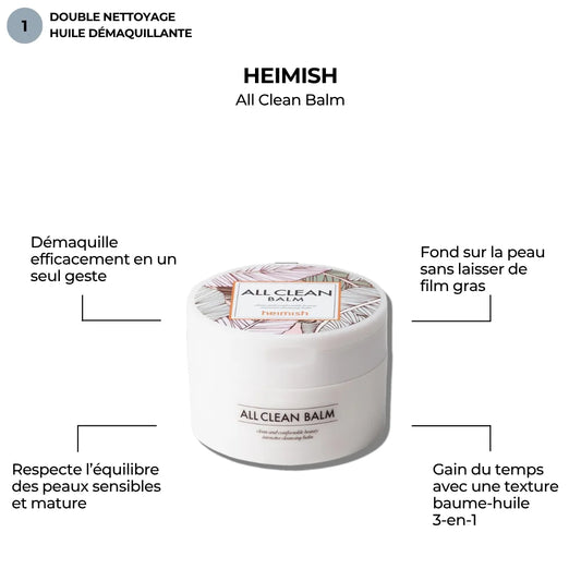 Routine coreenne peau mature