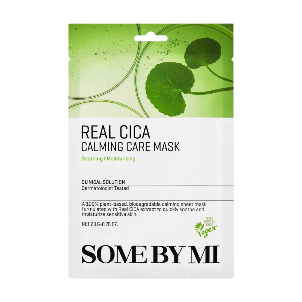 Skincare coreenne k beauty masque some by mi cica apaisant