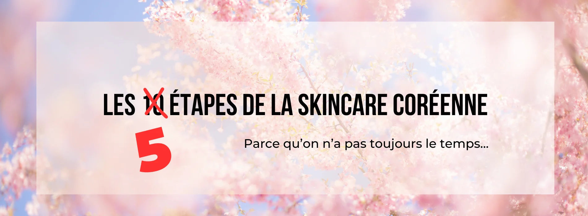 ordre skincare coréenne