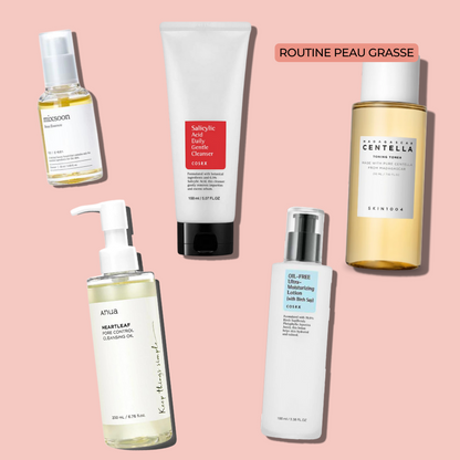 Routine Coréenne Peau Grasse