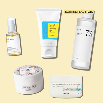 Routine Coréenne Peau Mixte
