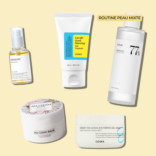 Routine Coréenne Peau Mixte