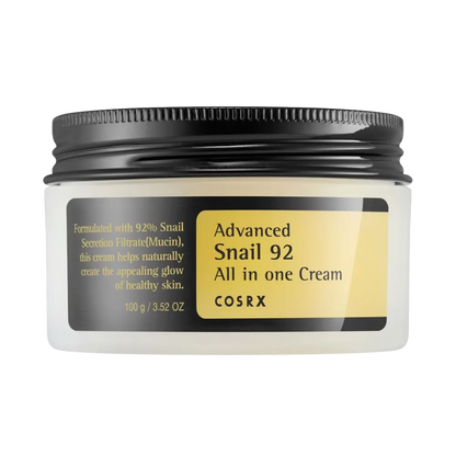 skincare coreenne k beauty cosrx bave escargot creme hydratante